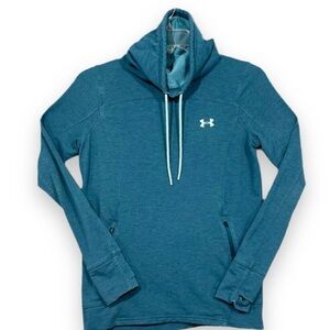 Under Armour Teal Loose Funnel Neck Women’s Pullover